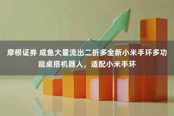 摩根证券 咸鱼大量流出二折多全新小米手环多功能桌搭机器人，适配小米手环